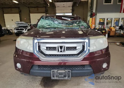 2011 Honda Pilot Exl from USA, damaged, VIN 5FNYF4H52BB018741